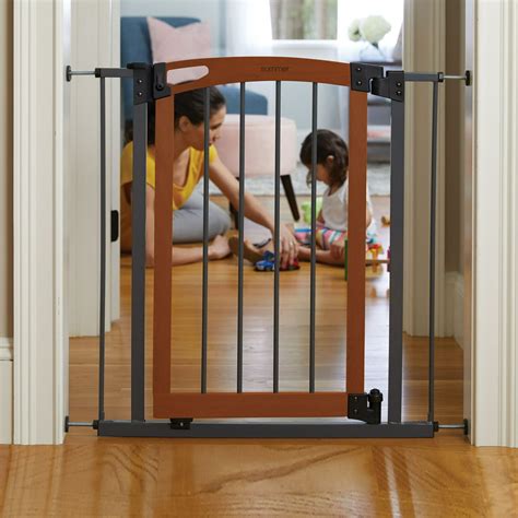 Summer Infant Extra Tall D&233;cor Safety Baby Gate, Fits Openings 28-38. . Summer baby gate
